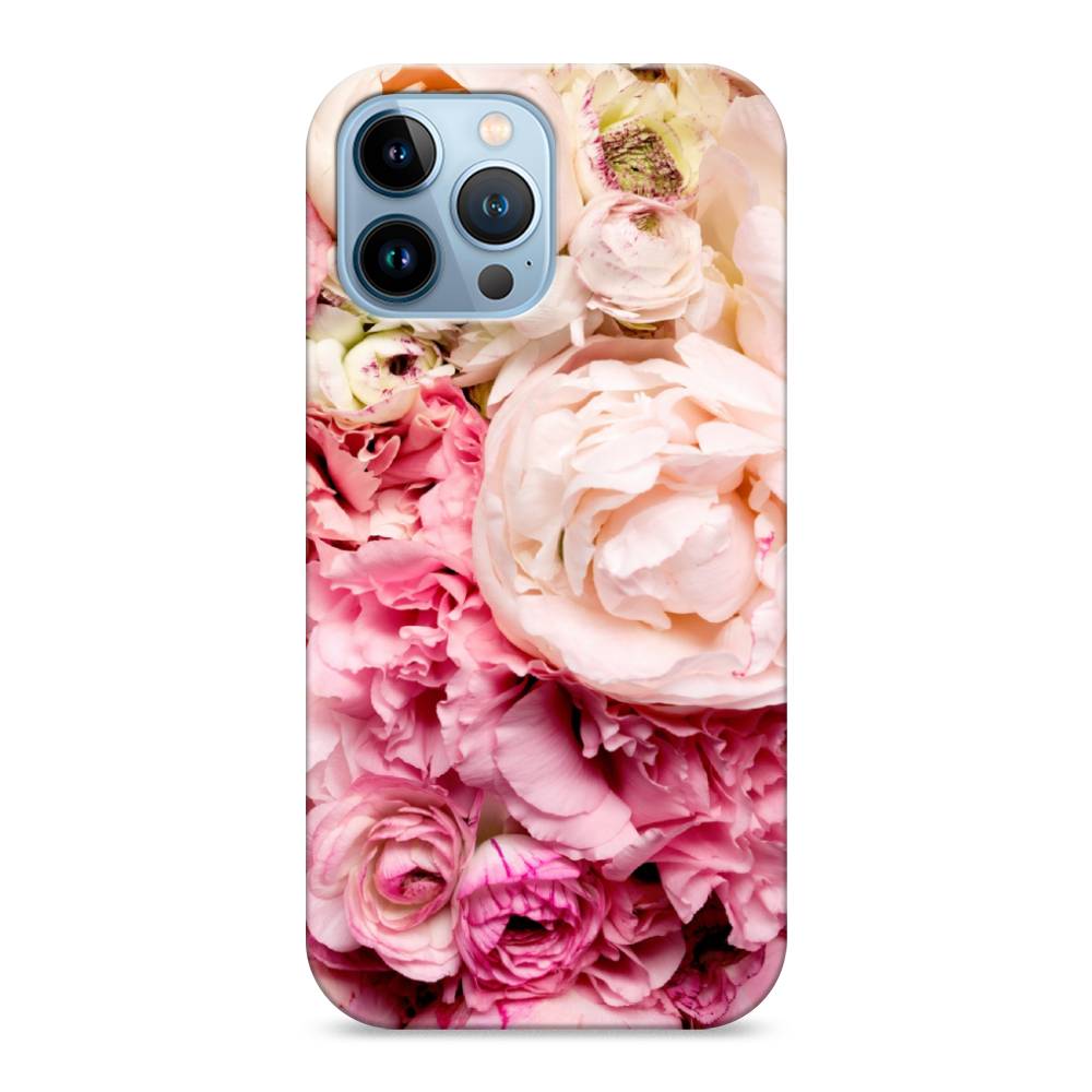 

Пластиковый чехол "Пионы яркие" на Apple iPhone 13 Pro Max, 14420-6
