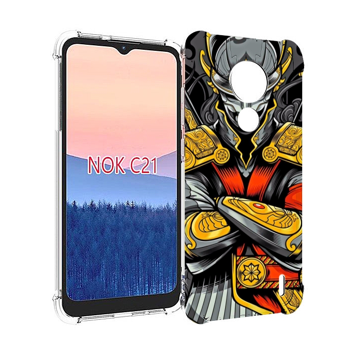 

Чехол MyPads самурай для Nokia C21, Прозрачный, Tocco