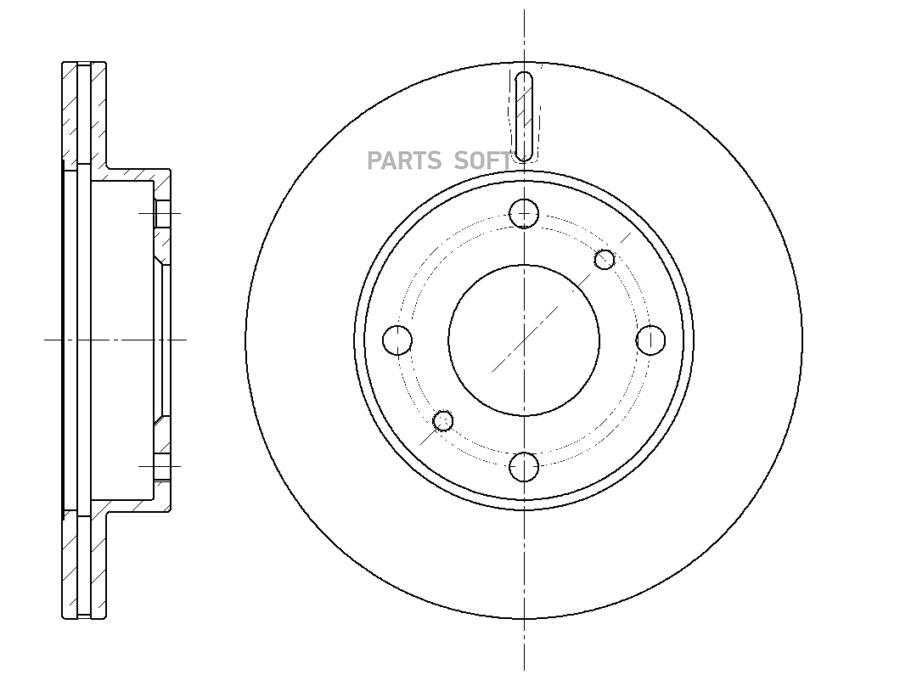 Диск Тормозной Вентилируемый G-Brake Gr-02109 GBRAKE GR02109