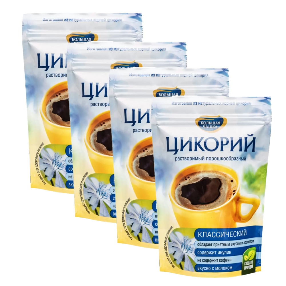 

Цикорий растворимый Большая чашка классический 85 г*4 шт