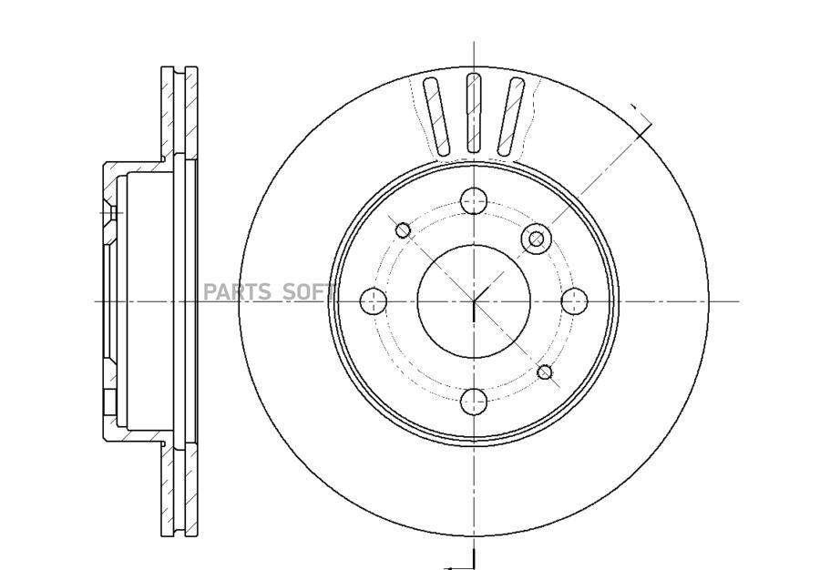

Диск Тормозной Вентилируемый G-Brake Gr-02511 GBRAKE GR02511