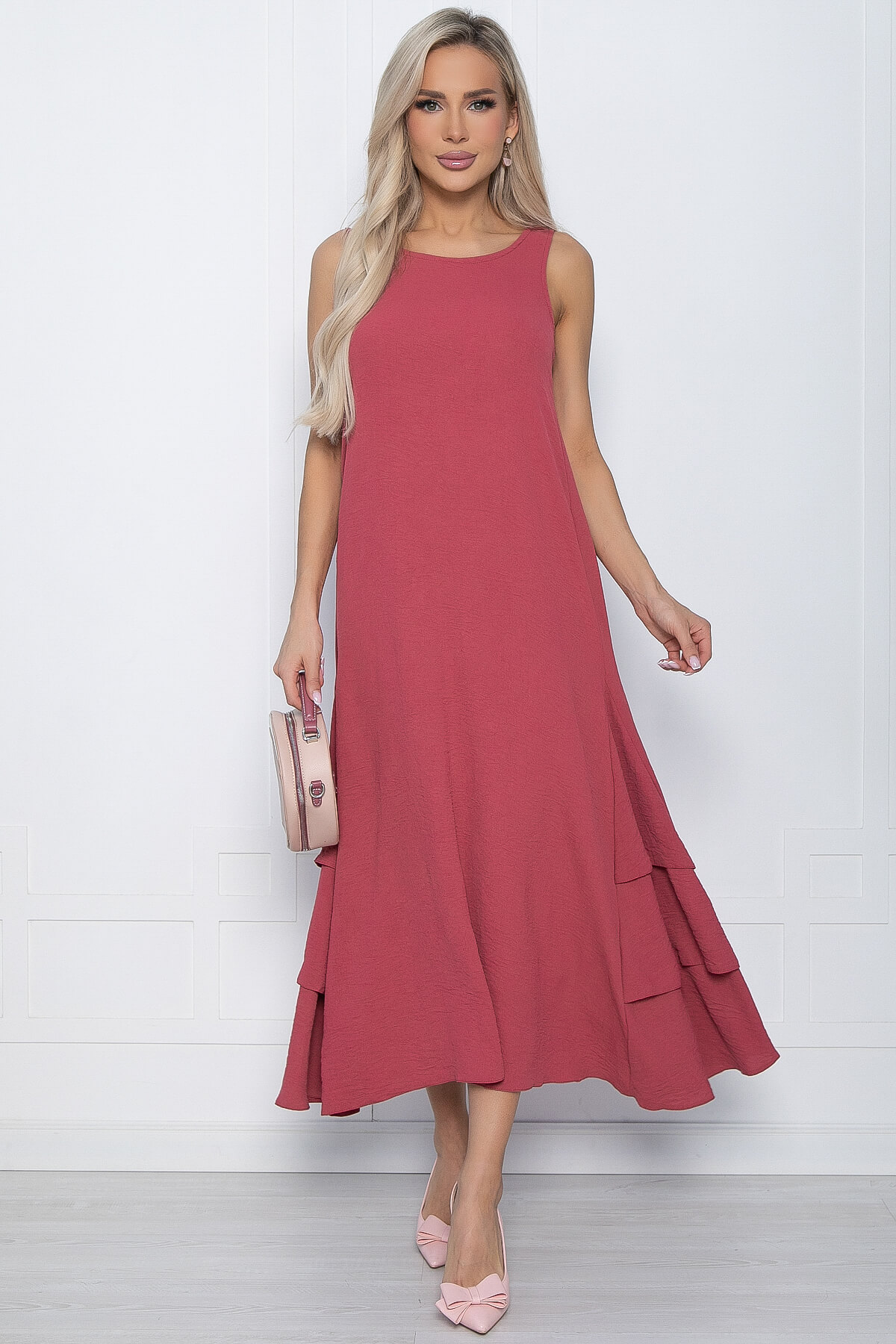

Сарафан женский LT Collection Тернеция розовый 54 RU, Тернеция