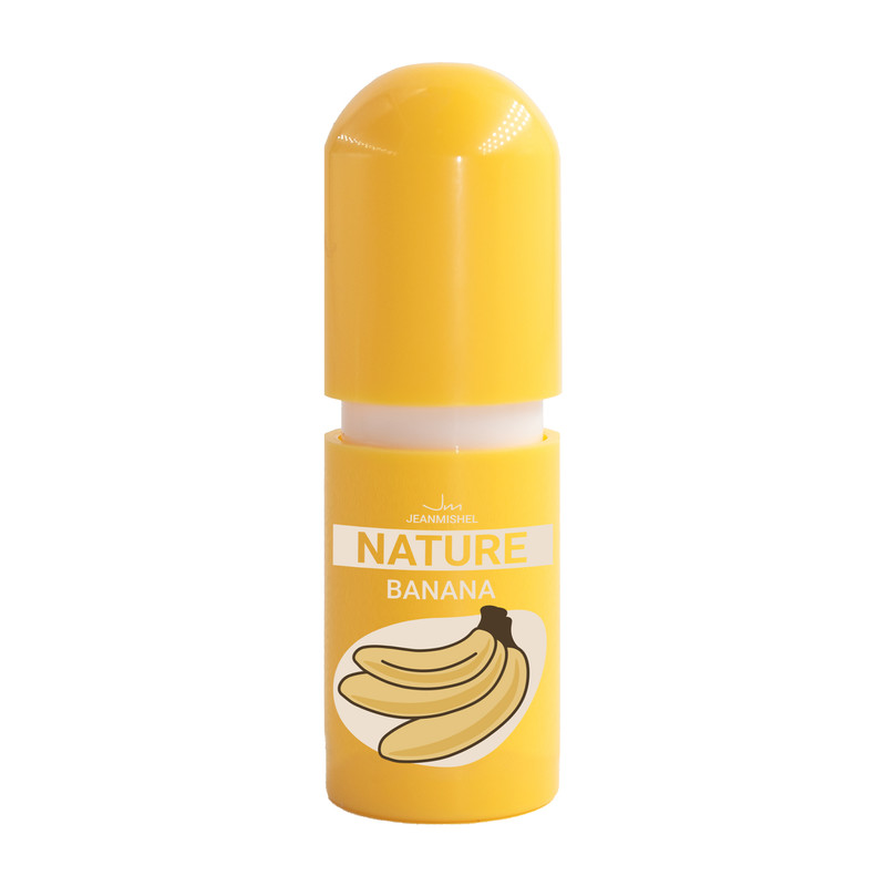 Гигиеническая помада Jeanmishel Nature банан 3,8 г jeanmishel гигиеническая помада для губ nature babble gum 3