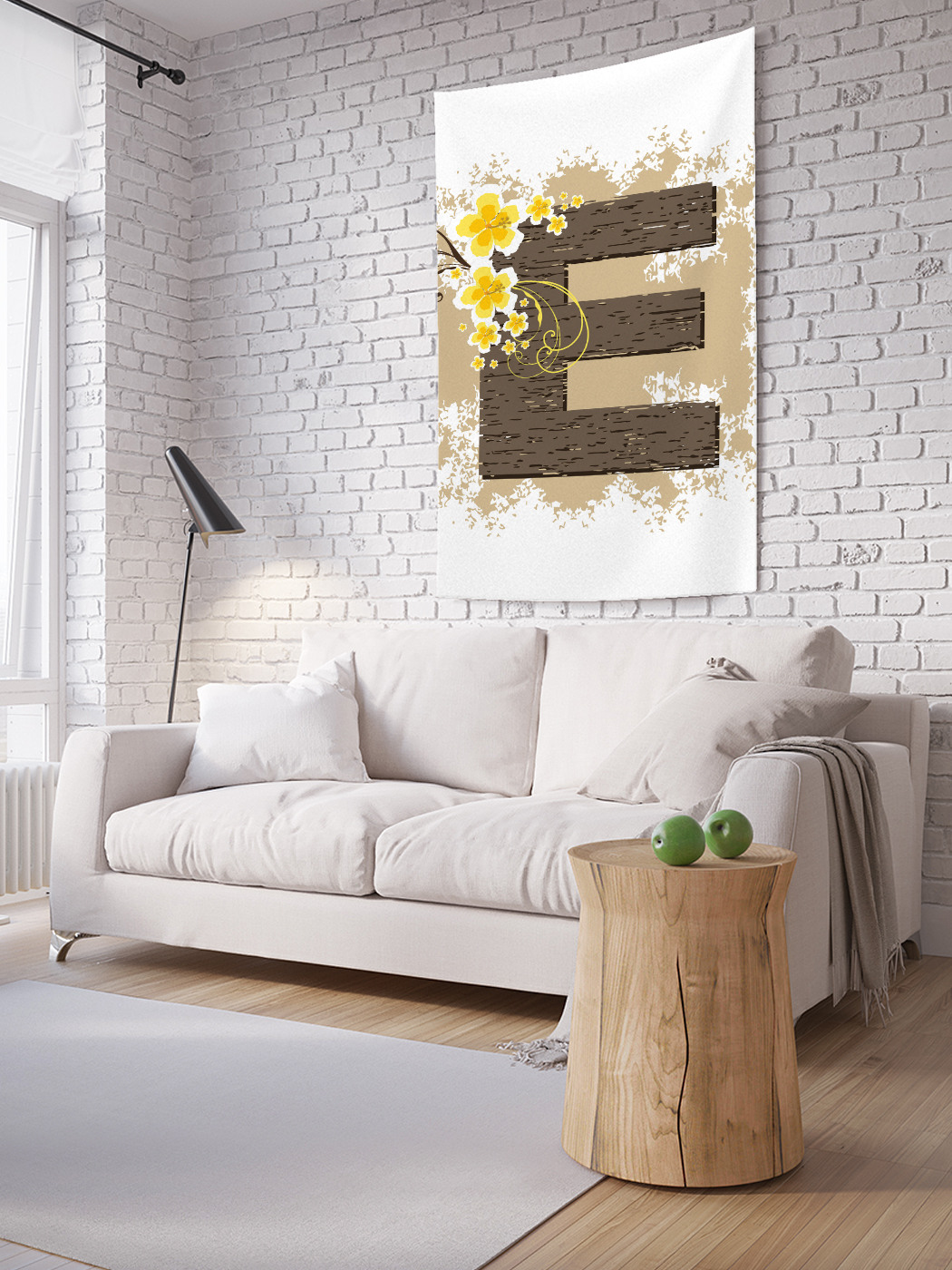 

Вертикальное фотопанно на стену JoyArty Цветочная e 100x150 см, Цветочная e