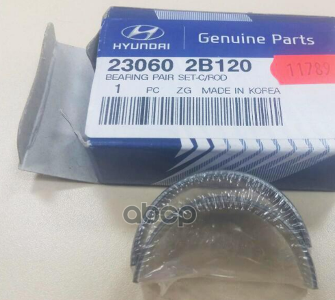

Вкладыши Шатунные [Org] Hyundai/Kia^230602b120 Hyundai-KIA арт. 230602B120