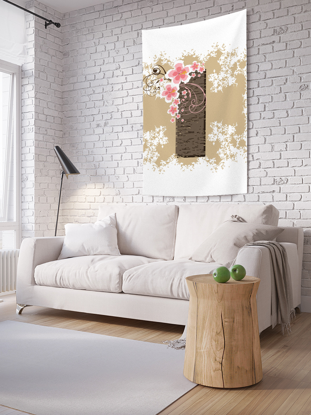 

Вертикальное фотопанно на стену JoyArty Цветочная i 100x150 см, Цветочная i