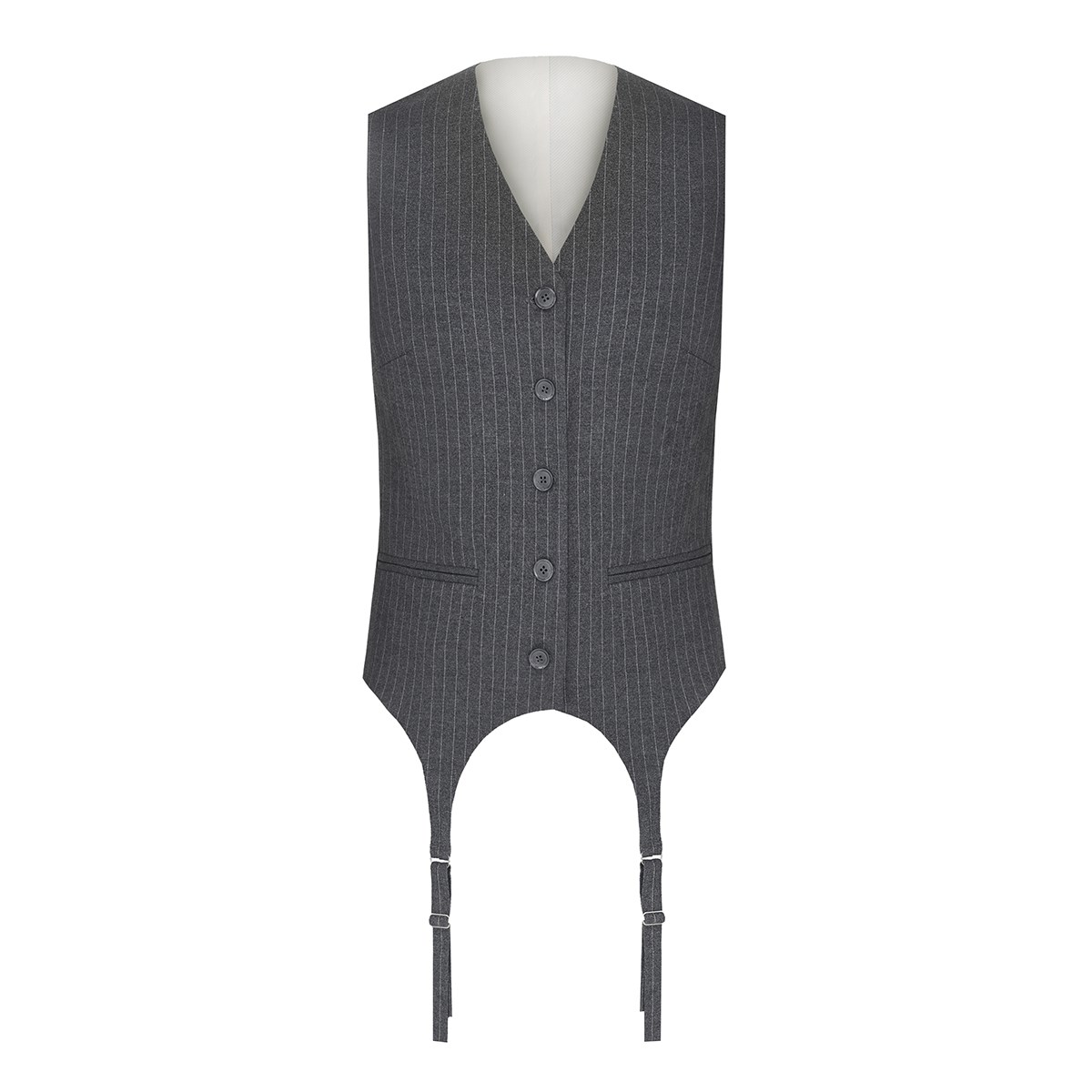 

Жилет женский Ladushka Brand 55415 серый M/L, 55415