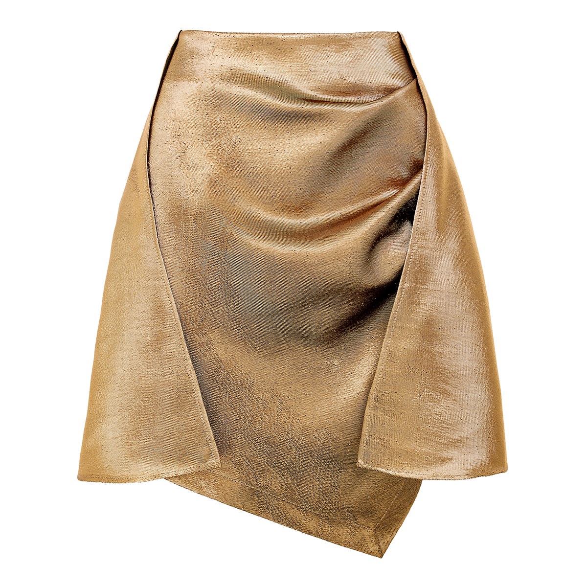 

Юбка женская Ladushka Brand 55445 золотистая S, Золотистый, 55445
