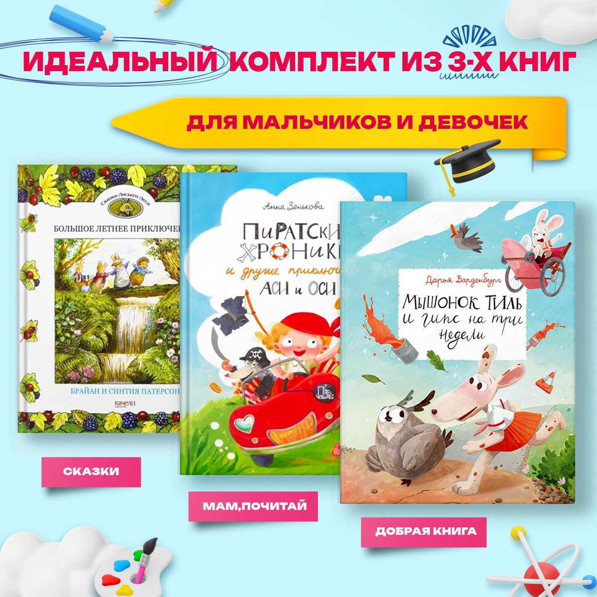 

Современные детские сказки