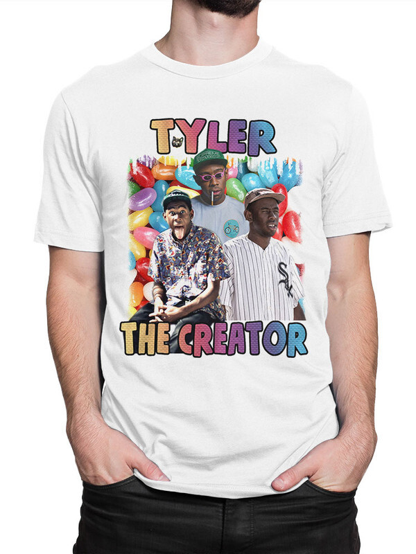 фото Футболка мужская design heroes tyler creator белая 2xl