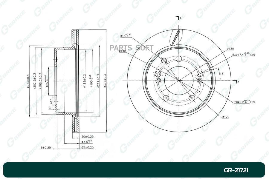

Диск Тормозной Вентилируемый G-Brake Gr-21721 GBRAKE GR21721