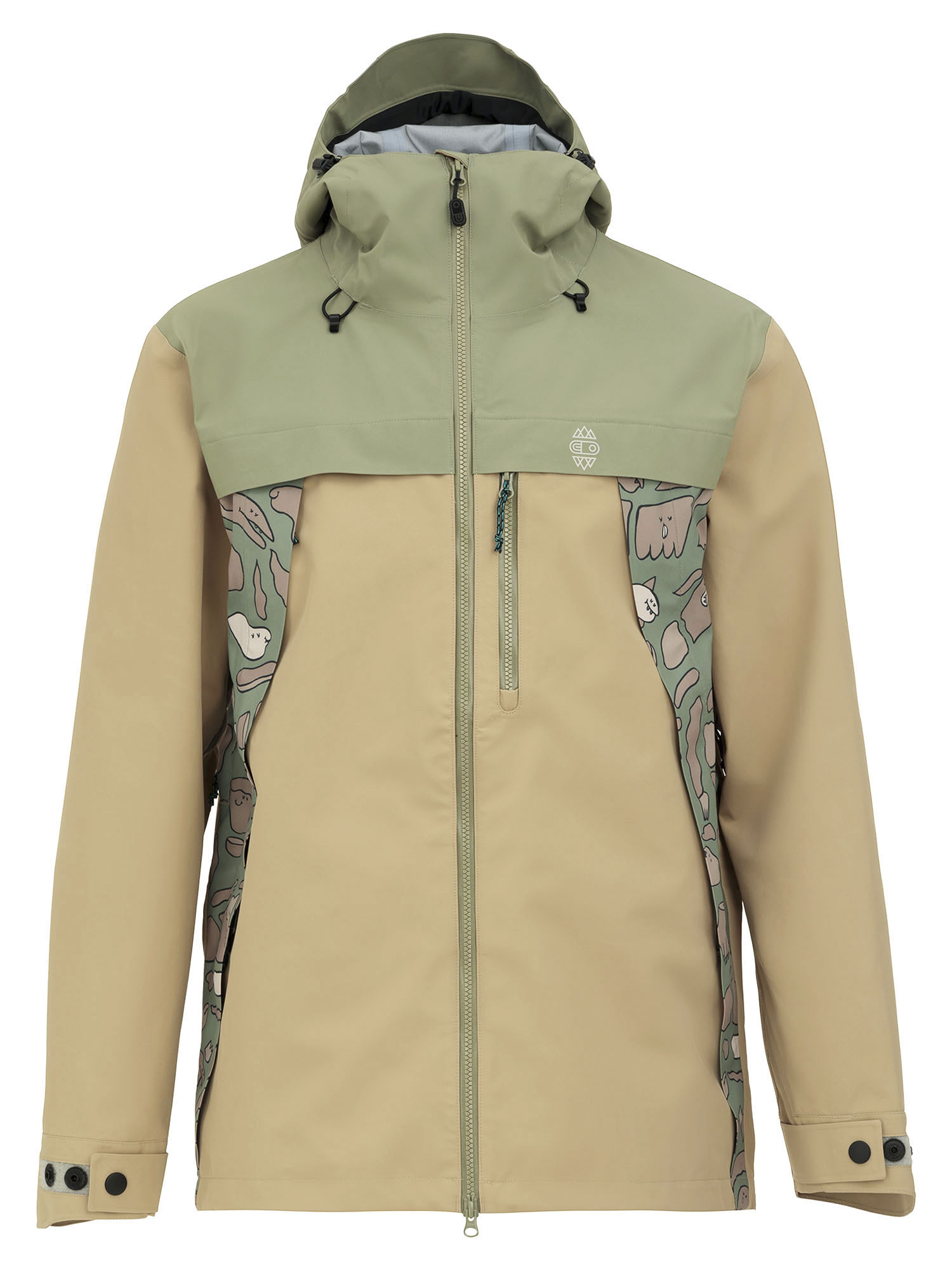 

Куртка Сноубордическая Airblaster Beast 3L Cocard Tan (Us:xl), Бежевый;зеленый, Beast 3L