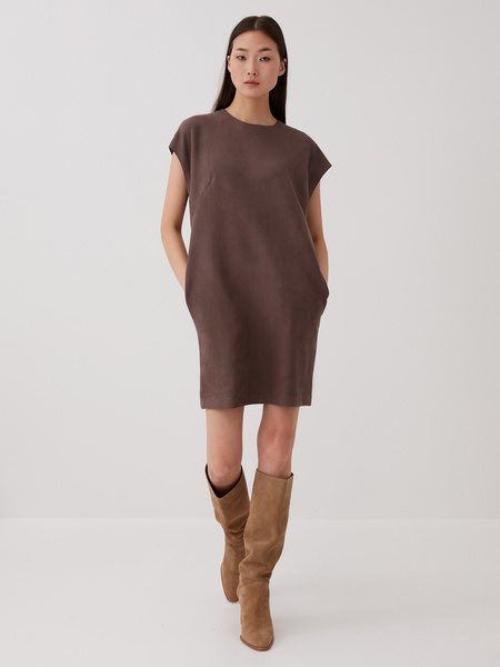 

Платье женское ZARINA 2161004504-27 коричневое S, 2161004504-27