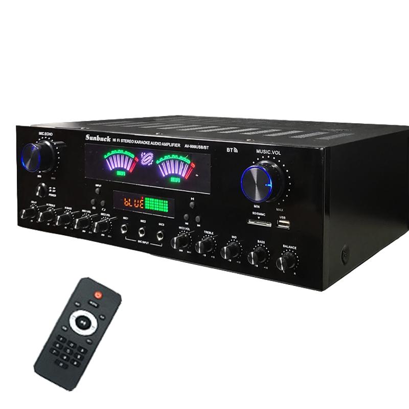 

Многоканальный усилитель Sunbuck AV-999BT Black, AV-999BT