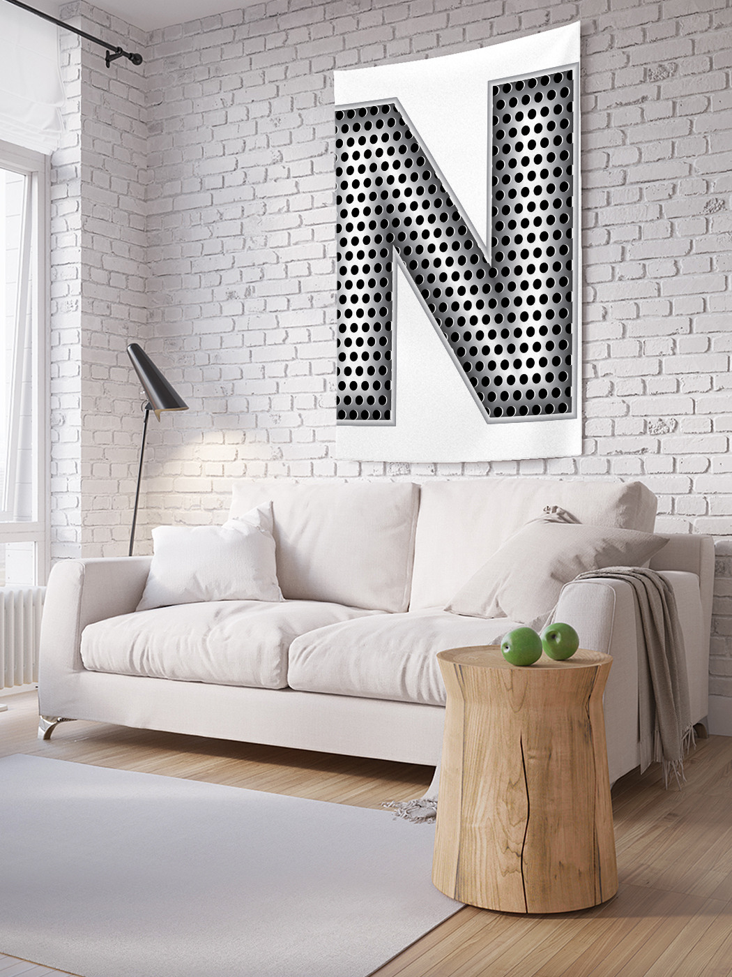 

Вертикальное фотопанно на стену JoyArty Алюминиевая n 100x150 см, Алюминиевая n