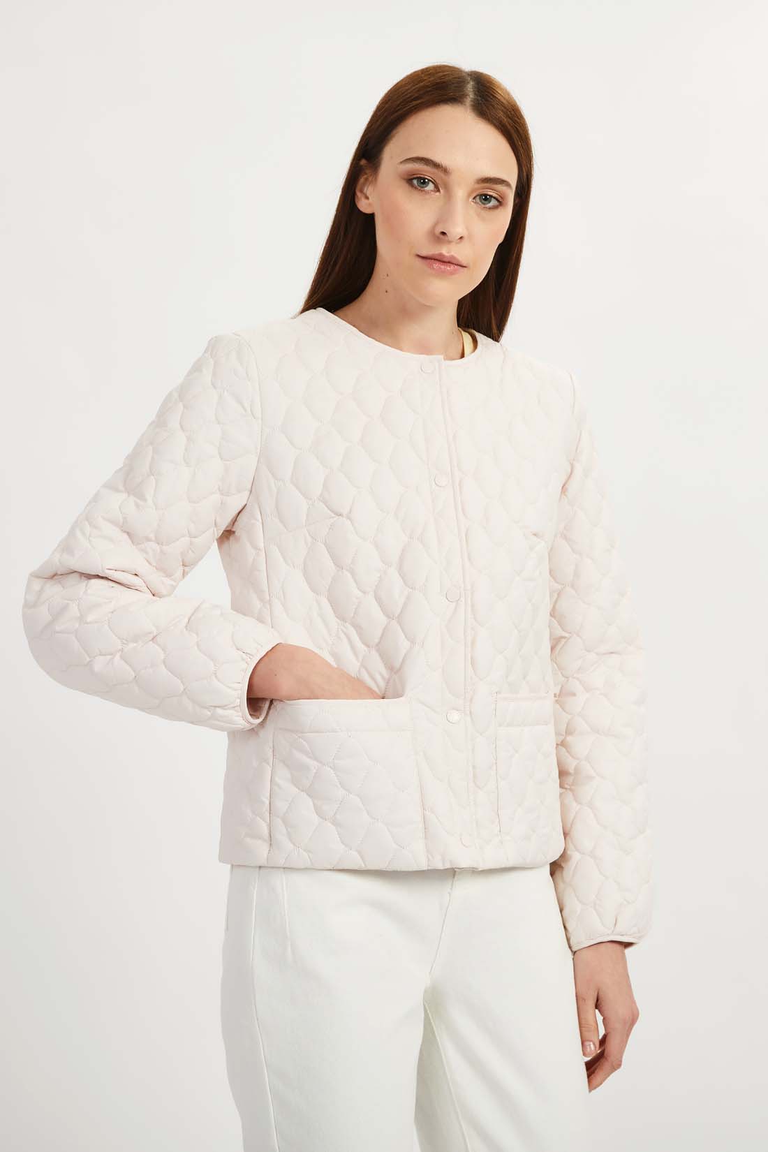 

Куртка женская Baon B0322028 белая 2XL, B0322028