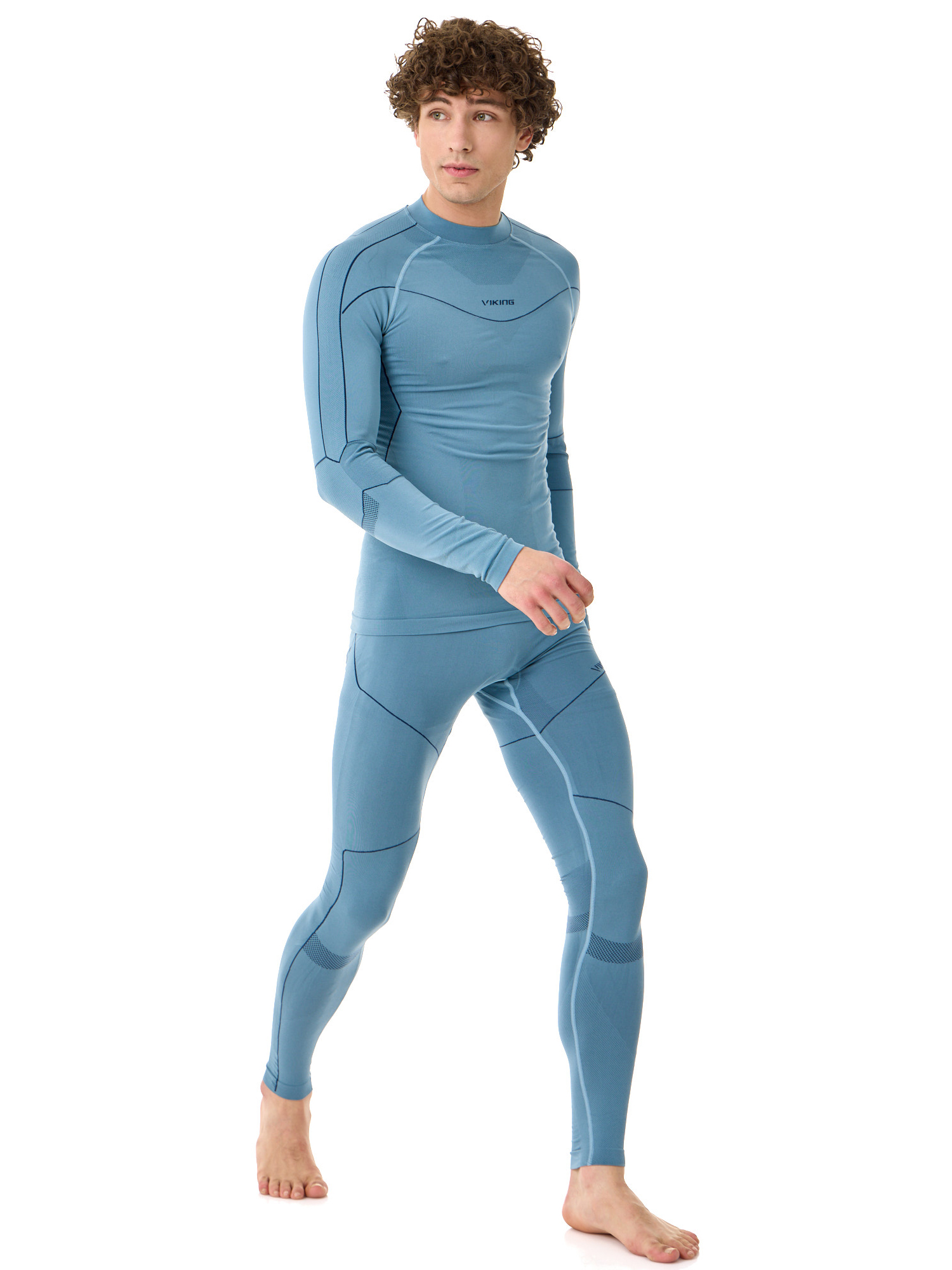 

Комплект Термобелья Viking Gary Turtle Neck Man Set Grey (Us:xxl) 2023-24, Голубой, Gaja Turtle Neck