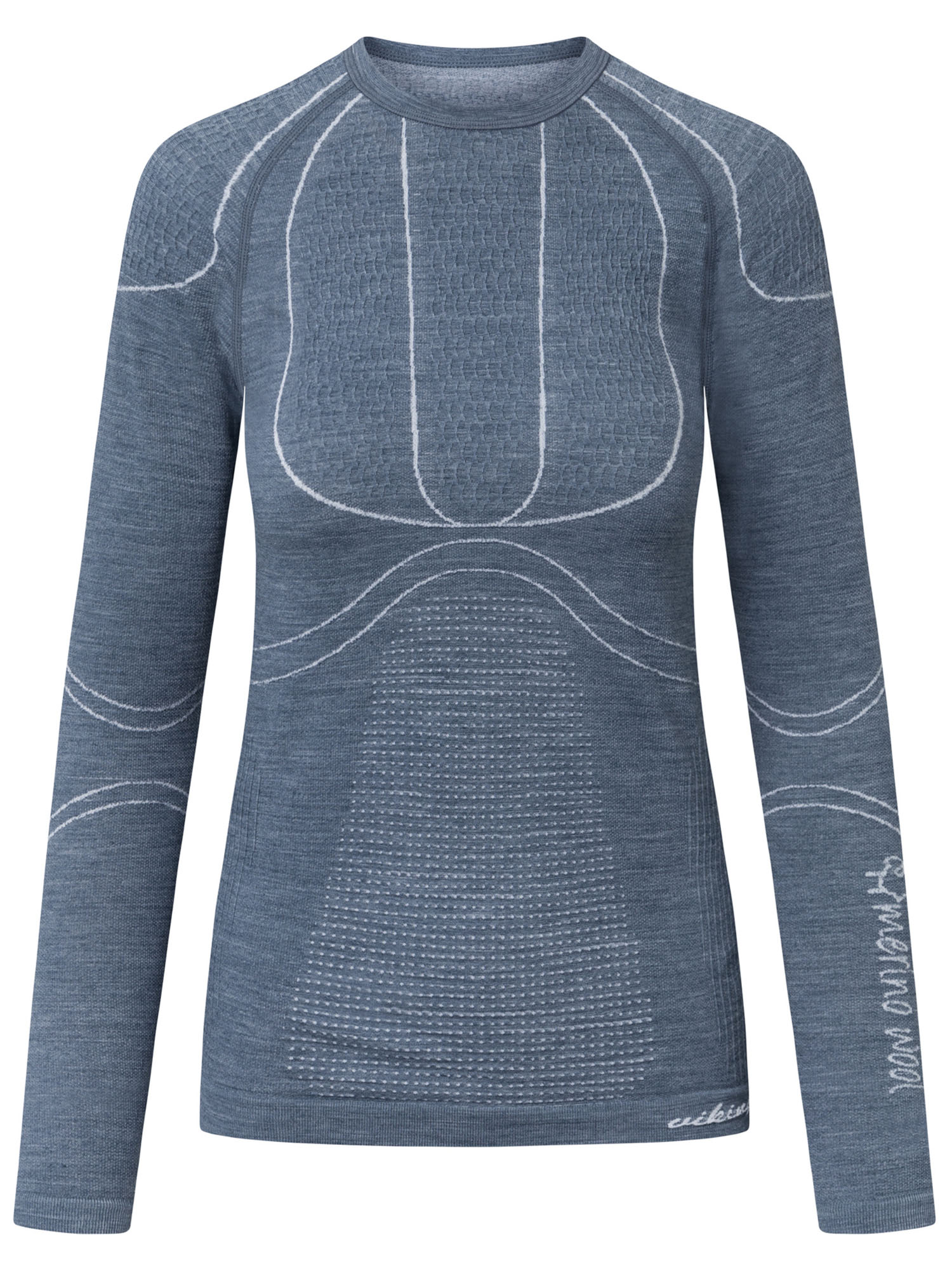 

Футболка С Длинным Рукавом Viking Lana Pro Merino Lady Dark Grey (Us:m) 2023-24, Серый, Lana Pro Merino