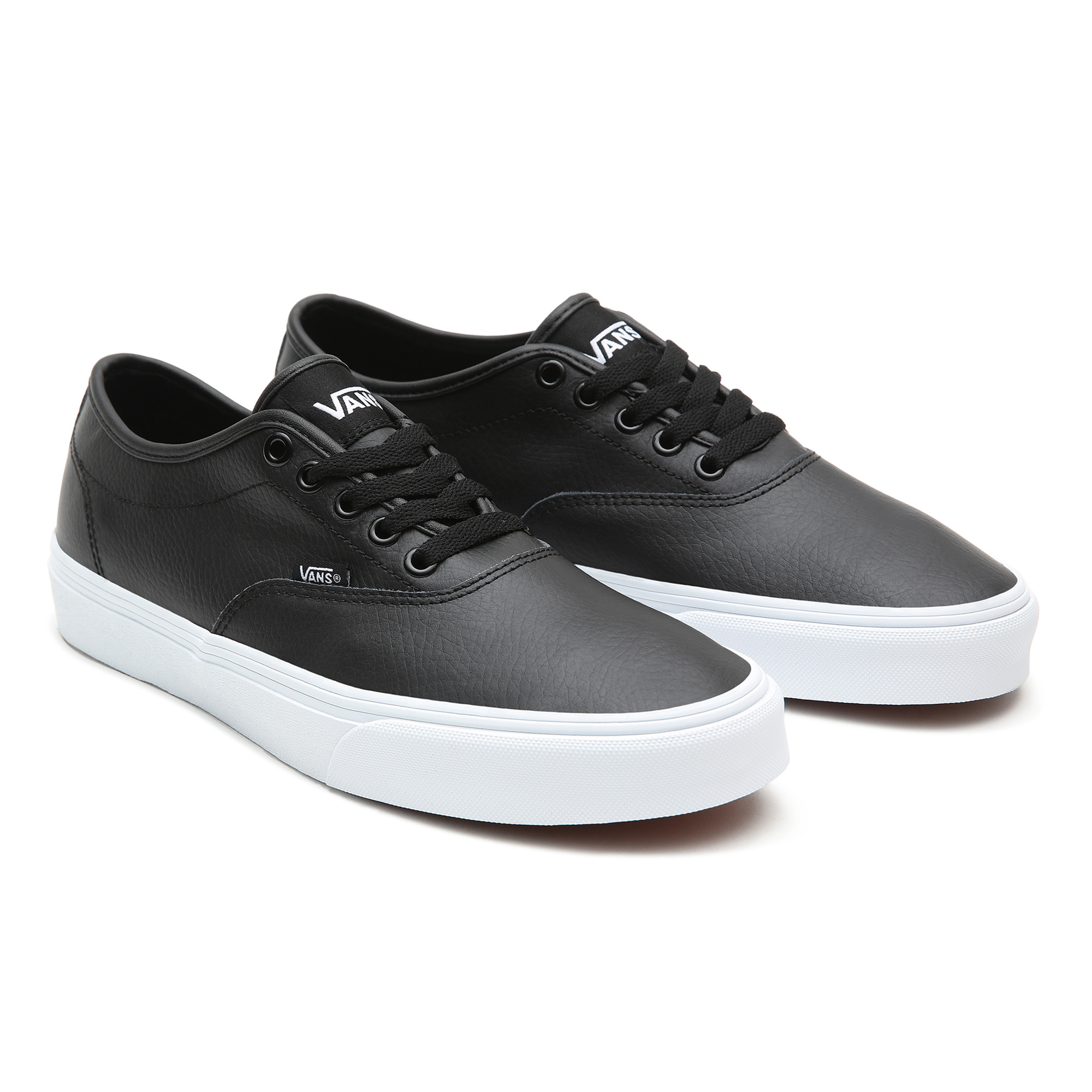 фото Кеды мужские vans mn doheny decon (tumble leathe черные 7 us