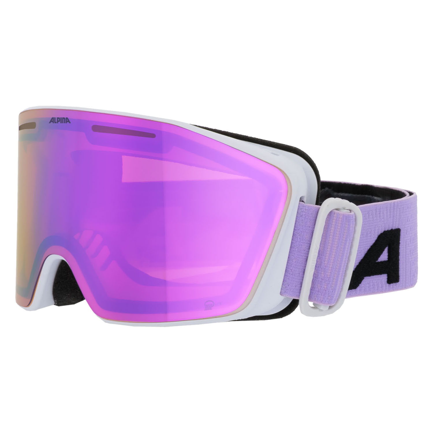

Очки Горнолыжные Alpina Nendaz Q-Lite White-Lilac Matt/Q-Lite Lavender S2 (Б/Р) 2023-24, Nendaz Q-Lite