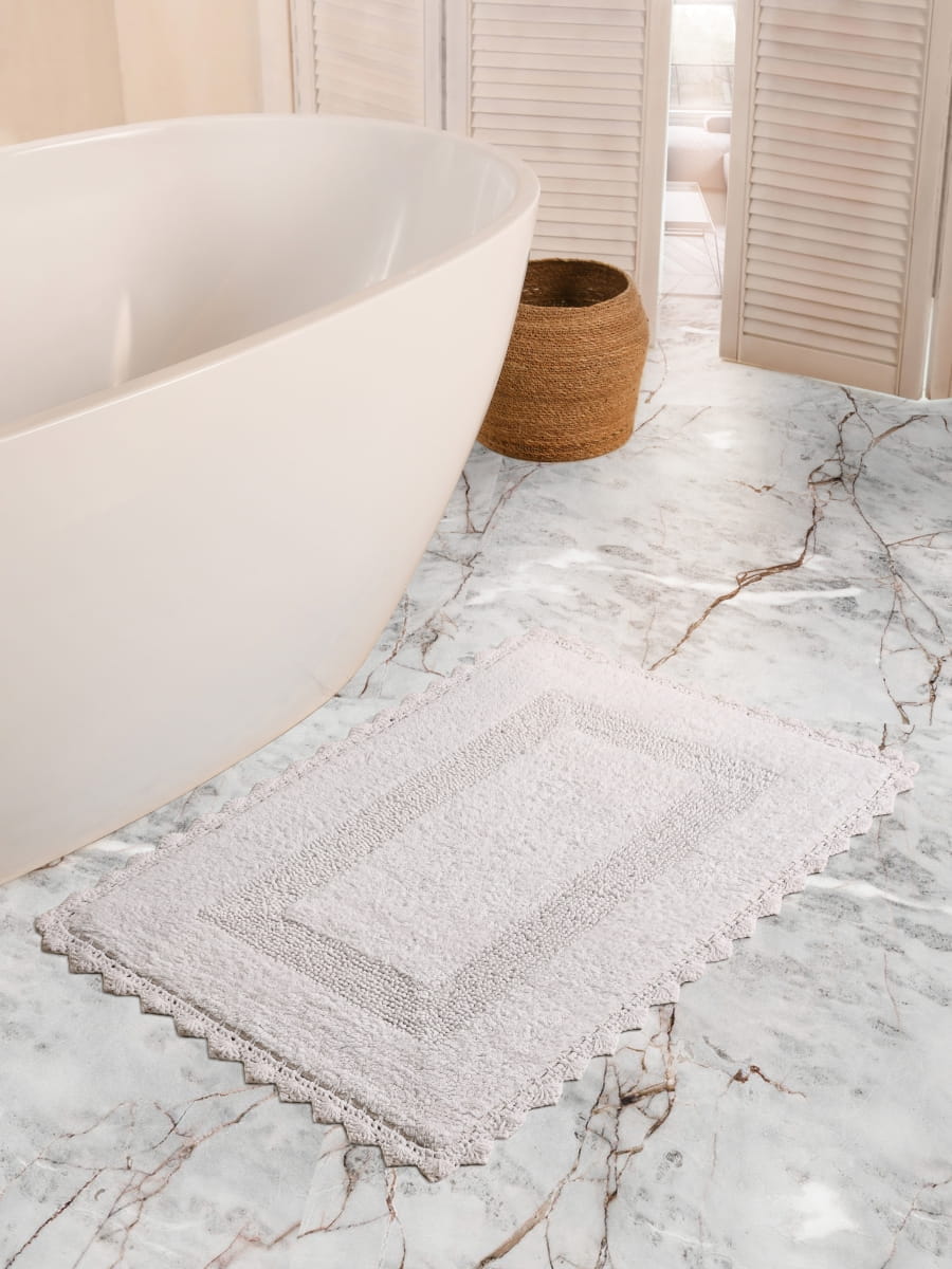 

Коврик Arya С Гипюром 60X90 Lupen Белый