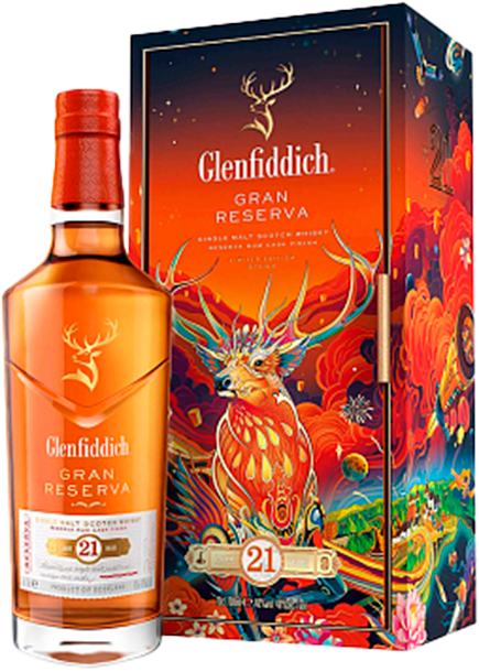 

Виски Glenfiddich Single Malt Scotch Whisky 21 y.o. Limited Edition (gift box) 40% 0,7л