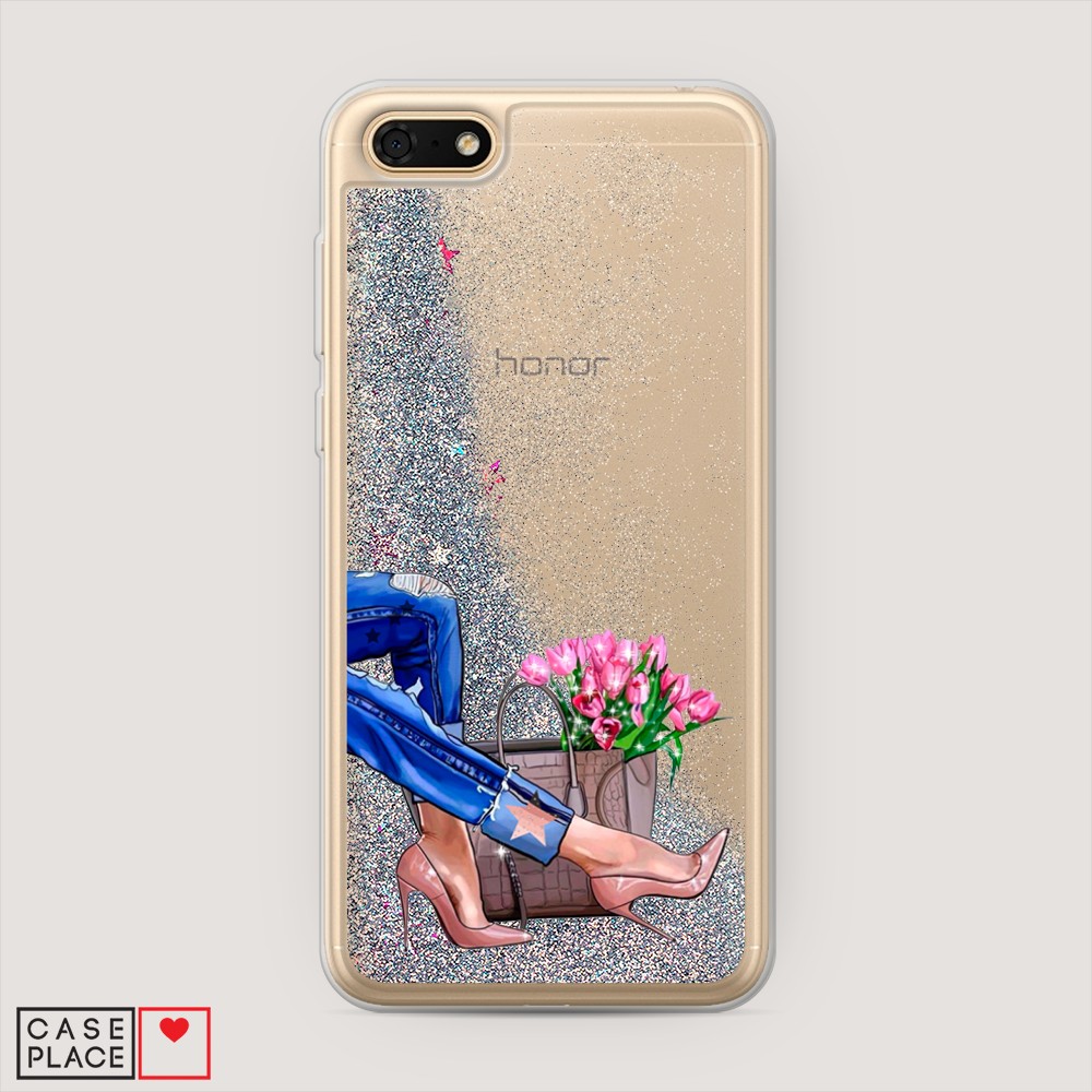 

Чехол Awog на Honor 7A/Y5 Prime 2018/Y5 2018 "Каблучки", Разноцветный, 65291-1