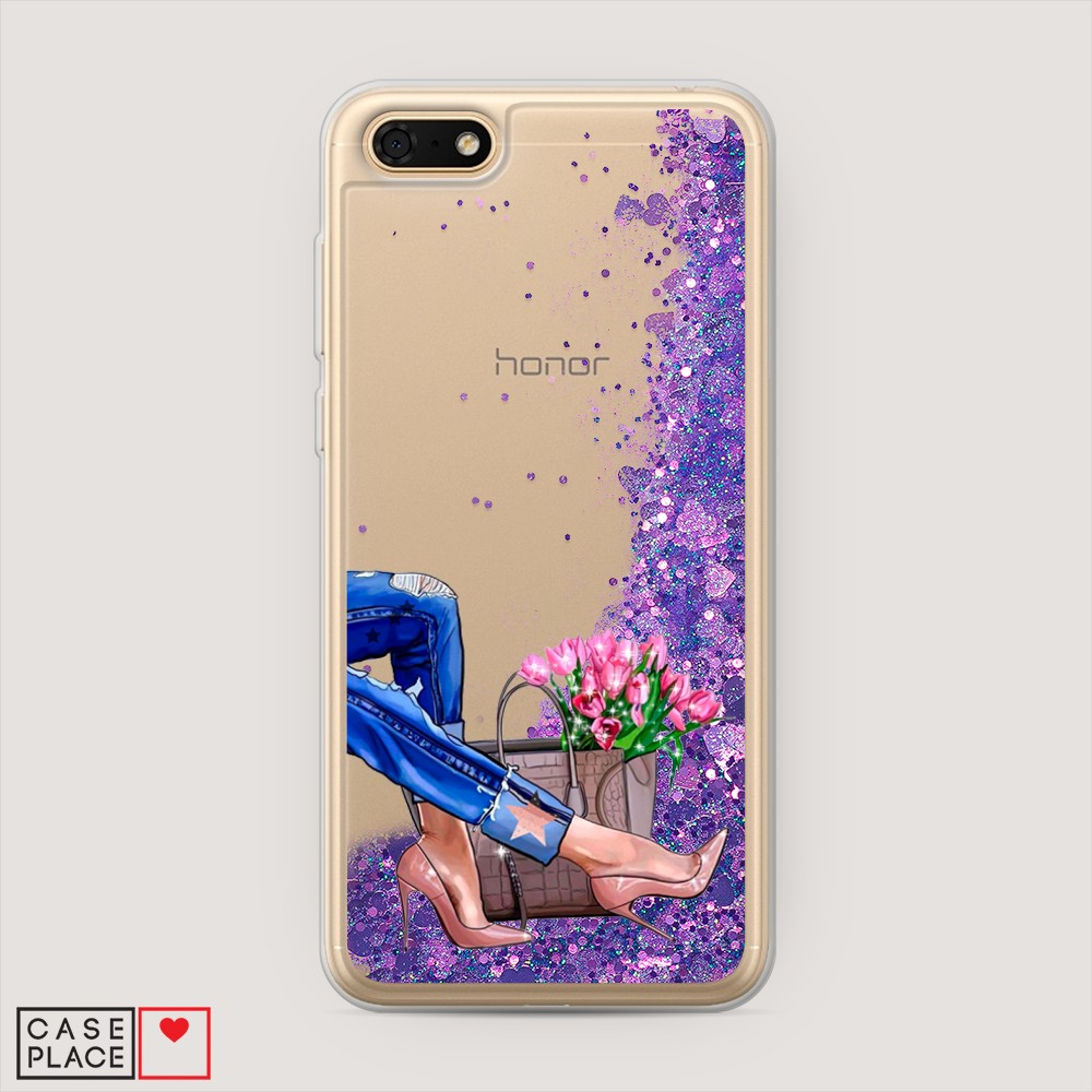 

Чехол Awog на Honor 7A/Y5 Prime 2018/Y5 2018 "Каблучки", Разноцветный, 65292-1