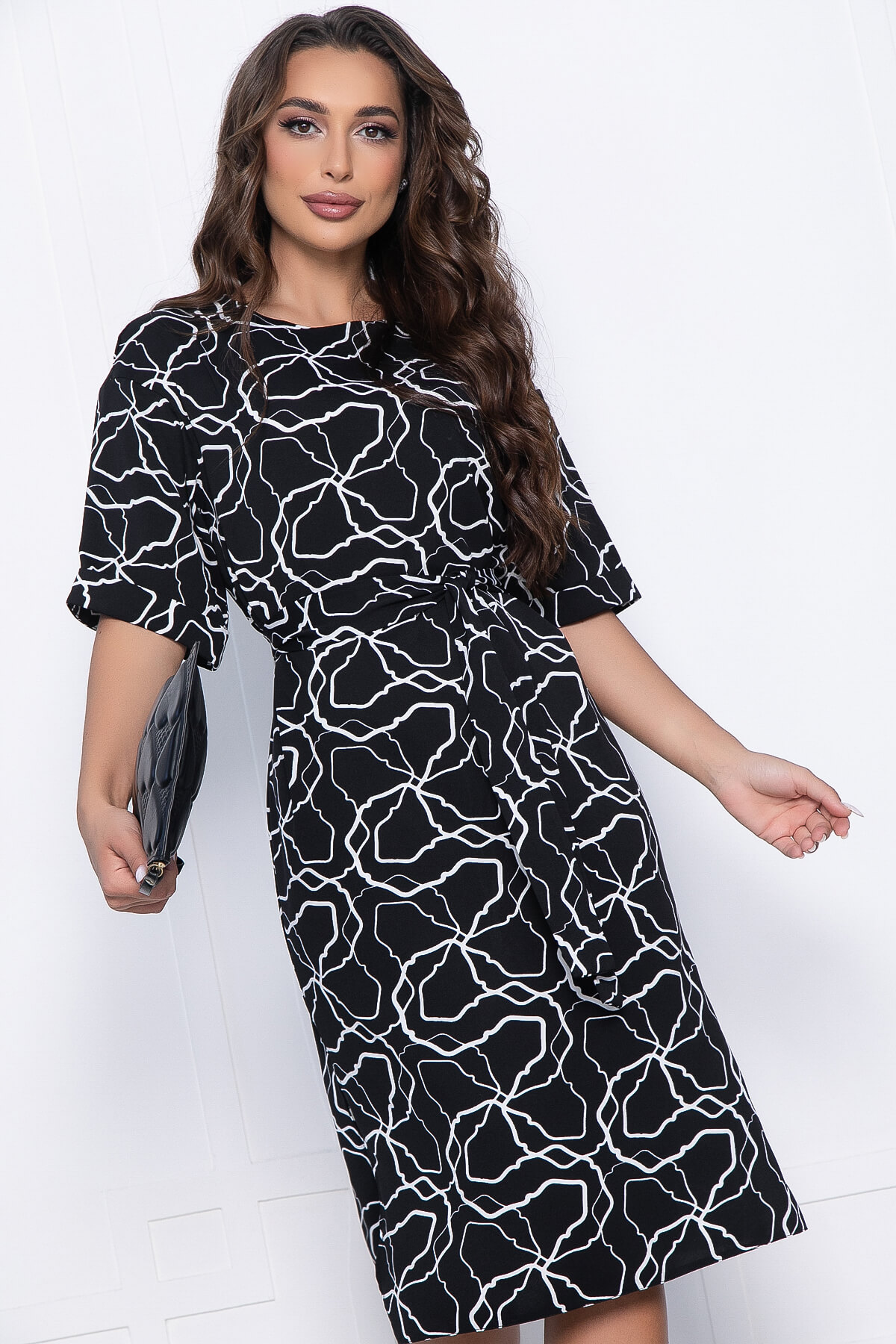 

Платье женское LT Collection Каролина черное 52 RU, Черный, Каролина