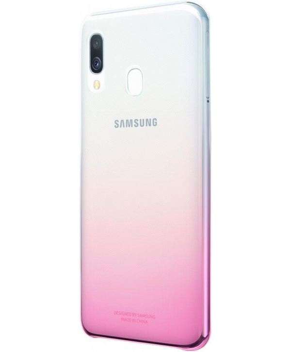 

Клип-кейс Samsung Gradation Cover EF-AA405C для Samsung Galaxy A40 (розовый), Gradation Cover EF-AA405C для Samsung Galaxy A40 (розовый)