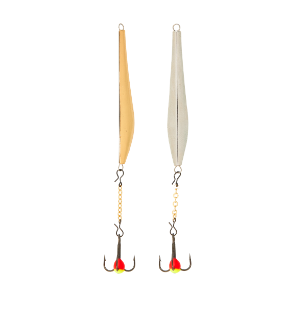 

Блесна Lucky John Double Blade 3,7 г, SG, 1 шт., Золотистый;серебристый, Double Blade