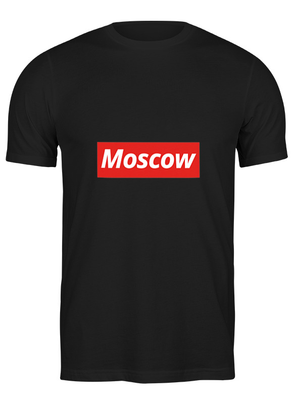 

Футболка мужская Printio Moscow черная 3XL, Черный, Moscow