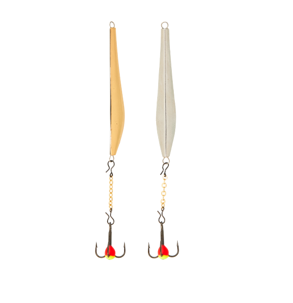 

Блесна Lucky John Double Blade 11 г, SG, 1 шт., Золотистый;серебристый, Double Blade