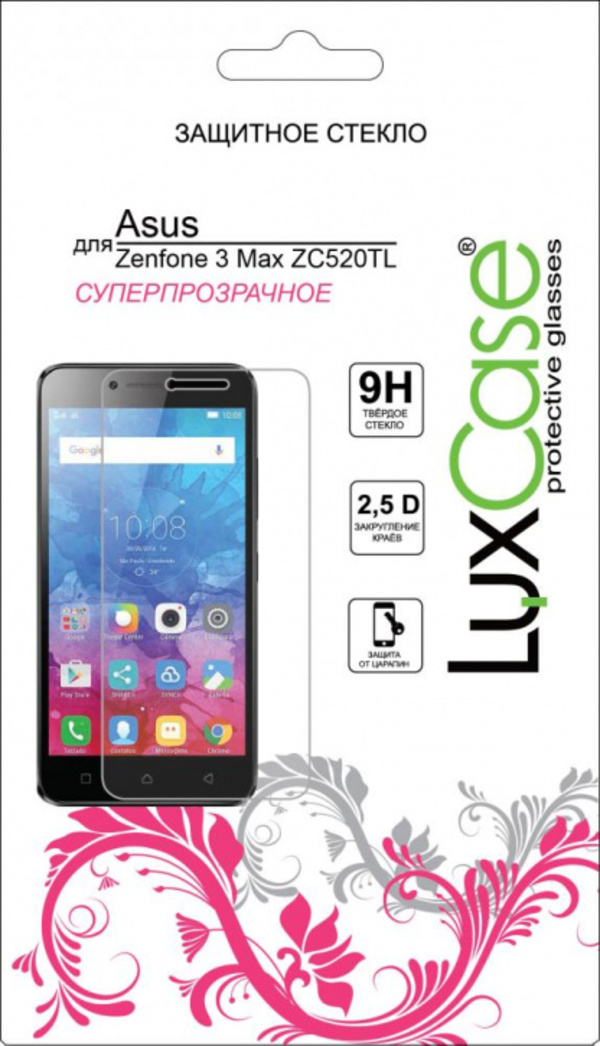 

Защитное стекло Luxcase Glass для ASUS Zenfone 3 Max ZC520TL (глянцевое), Glass для ASUS Zenfone 3 Max ZC520TL (глянцевое)