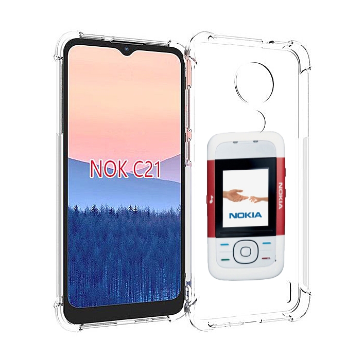 

Чехол MyPads старая нокия для Nokia C21, Прозрачный, Tocco