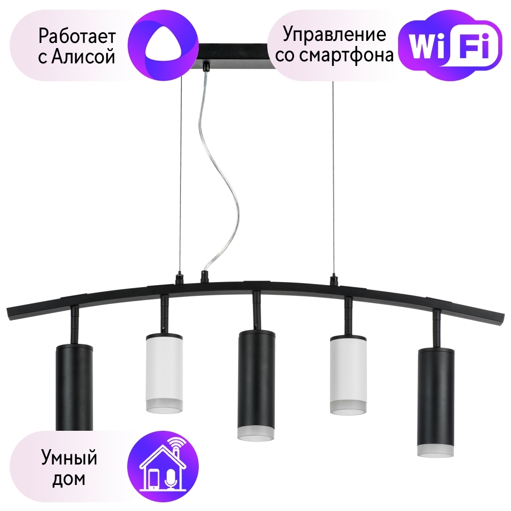 

LR7353628730 Подвесной светильник Rullo Lightstar с поддержкой Алисы, (комплект из 571735+