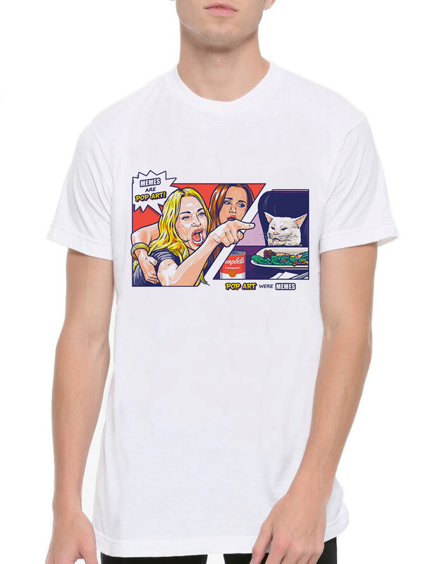 

Футболка мужская Design Heroes Кот и орущие женщины белая M, Кот и орущие женщины