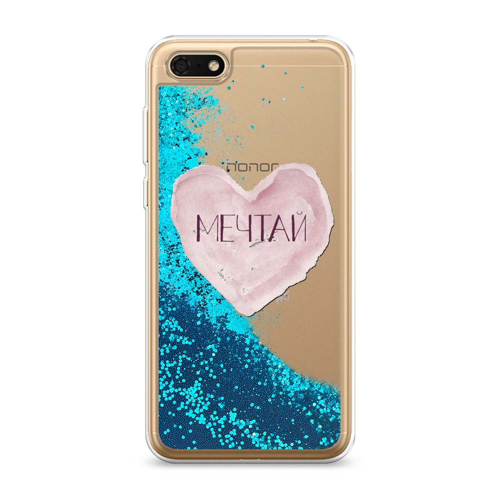 

Чехол Awog на Honor 7A/Huawei Y5 Prime 2018/Y5 2018 "Мечтай сердце", Разноцветный, 65293-1