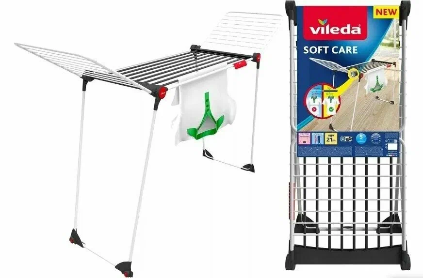 

Сушилка для белья Vileda, XXL, Soft Care