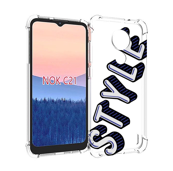 

Чехол MyPads стиль для Nokia C21, Прозрачный, Tocco