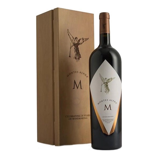 

Вино красное сухое Montes Alpha M Colchagua Valley DO (in wooden box) 14,5% 1,5л