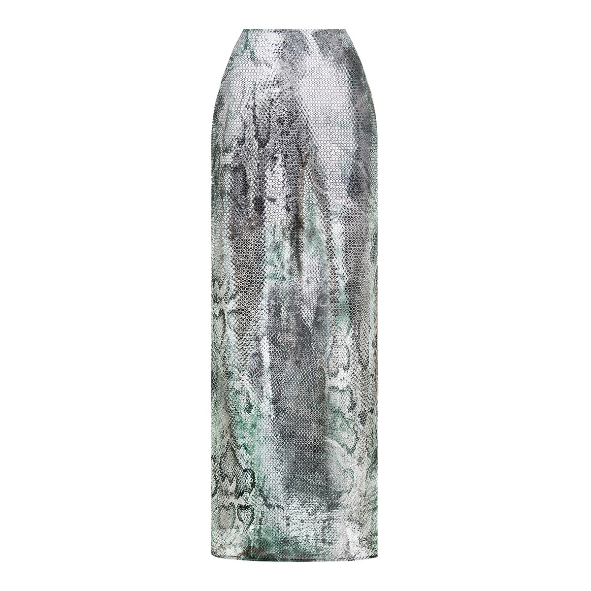 

Юбка женская Ladushka Brand 55446 серебристая M, Серебристый, 55446