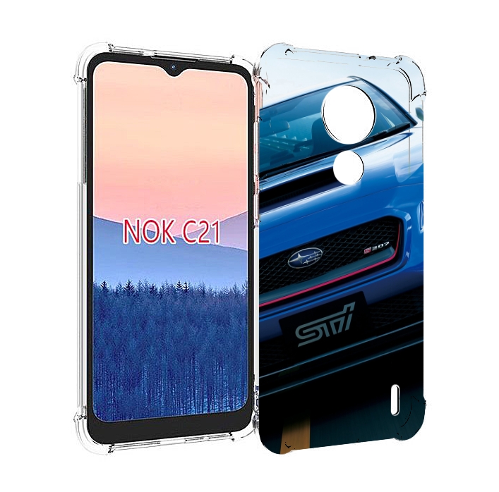 

Чехол MyPads subaru 2 для Nokia C21, Прозрачный, Tocco