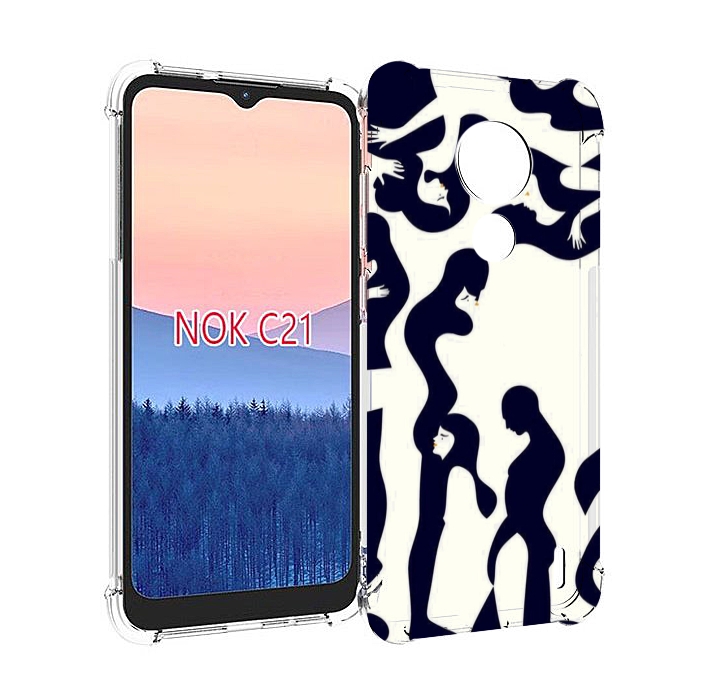 

Чехол MyPads схема-пар для Nokia C21, Прозрачный, Tocco