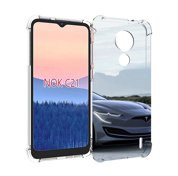 Чехол MyPads tesla 2 мужской для Nokia C21