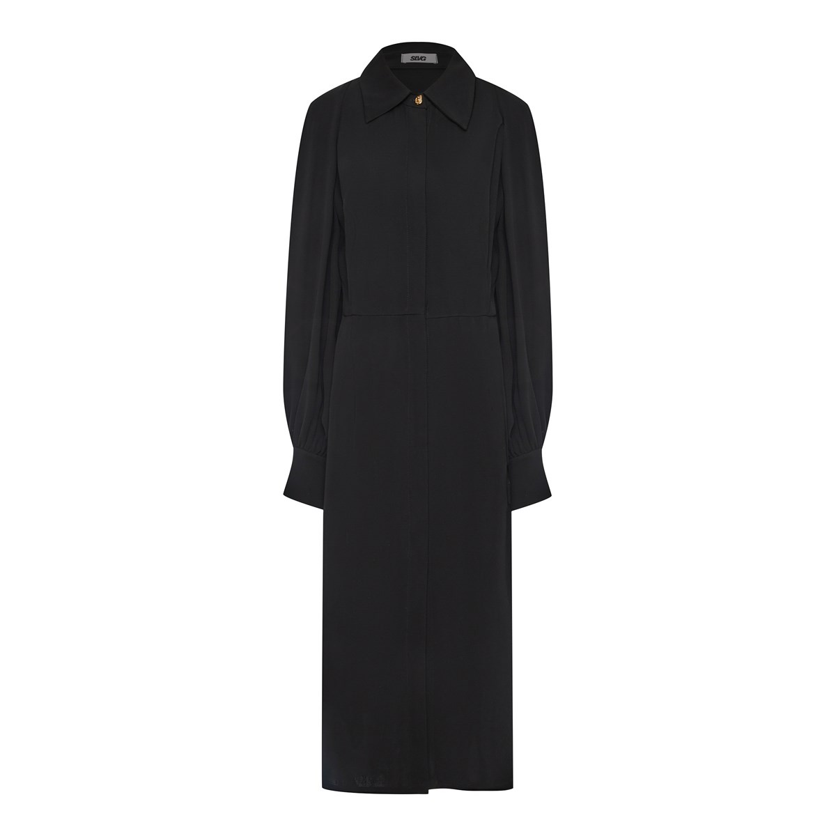 

Платье женское Slvg 55477 черное 46, Черный, 55477