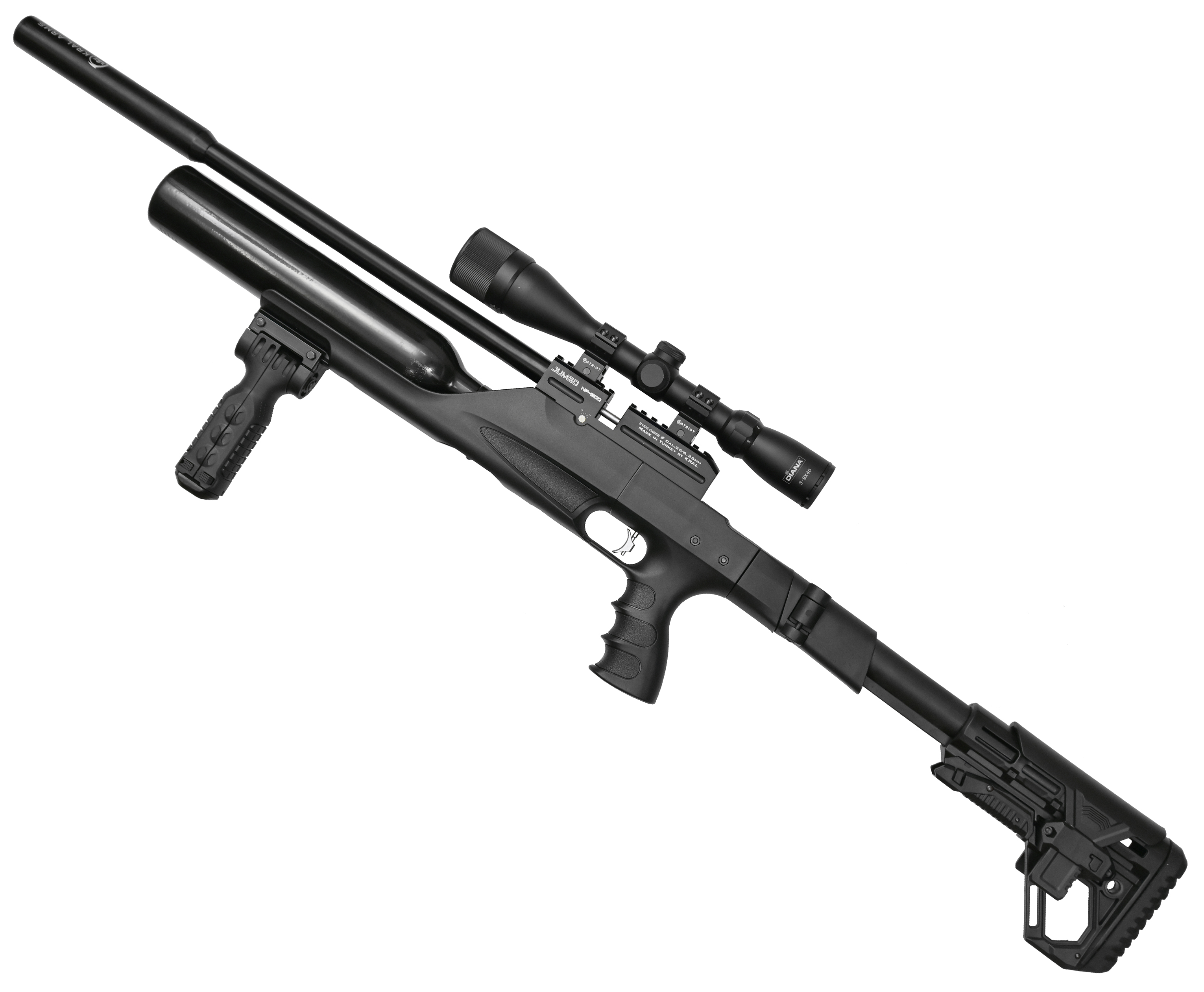 

Пневматическая винтовка Kral Puncher Maxi 3 Jumbo NP-500 (6.35 мм, складной приклад)