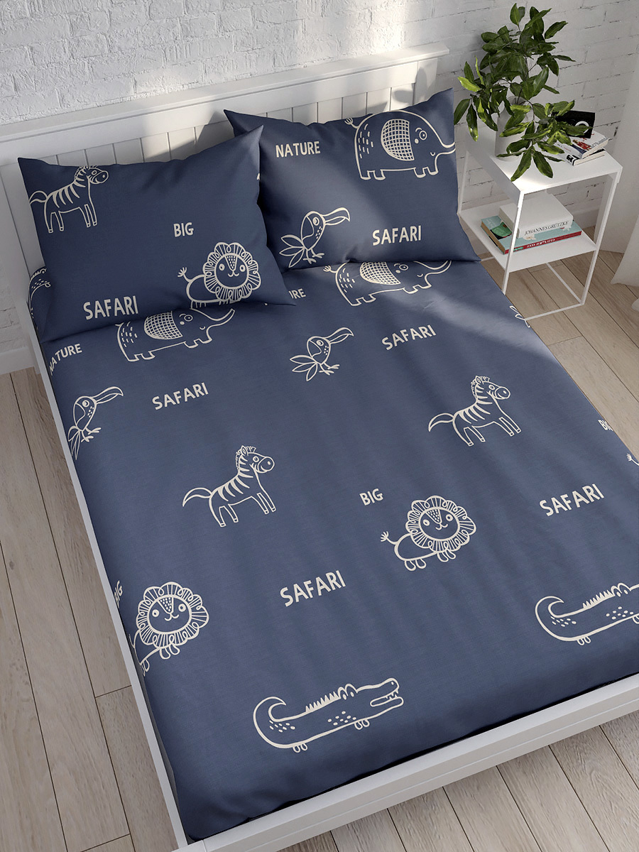 

Простынь Сказка "SAFARI" 200х215 см, SAFARI