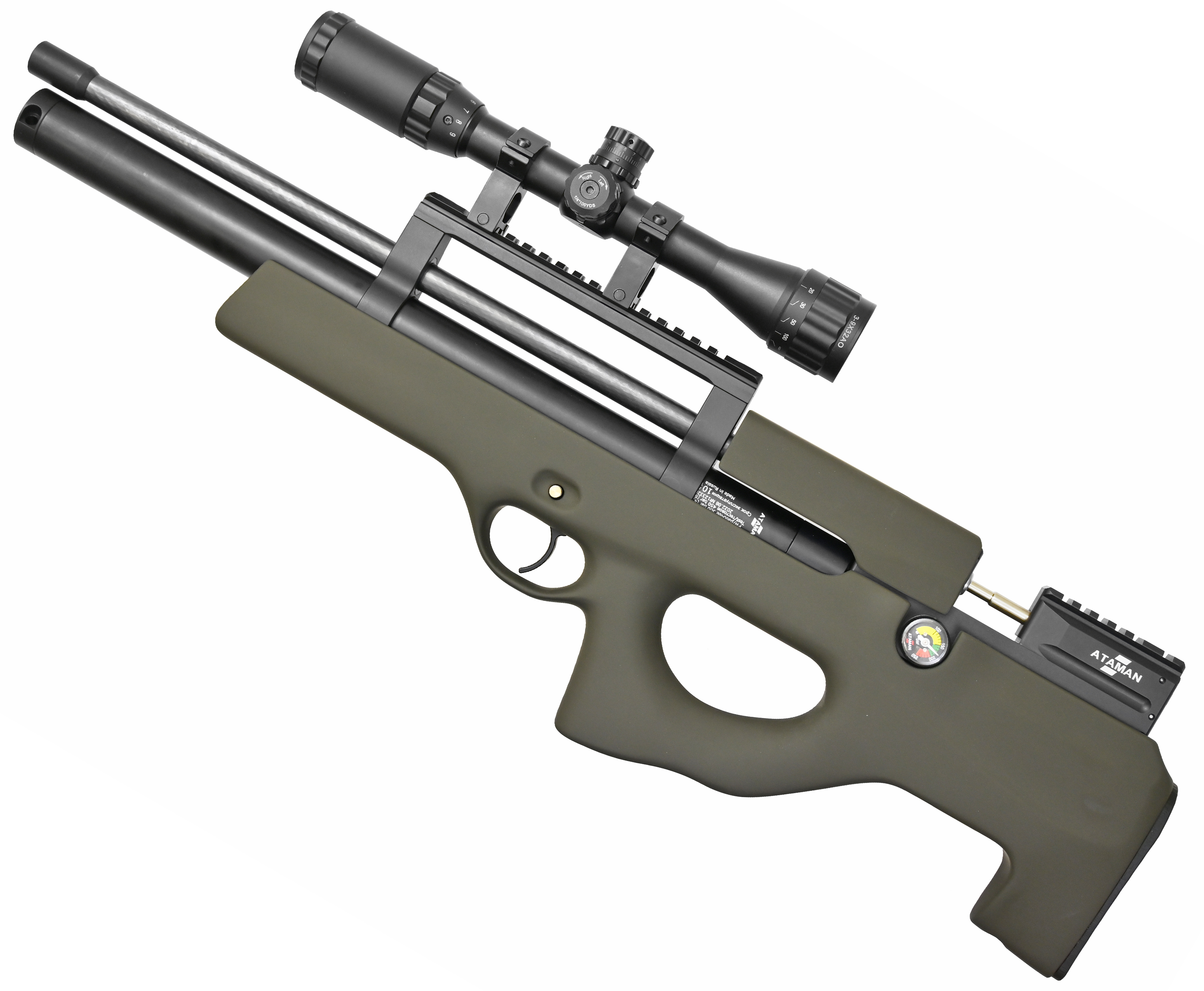 

Пневматическая винтовка Ataman ML15 B36 Bullpup RB-SL (6.35 мм, Олива)