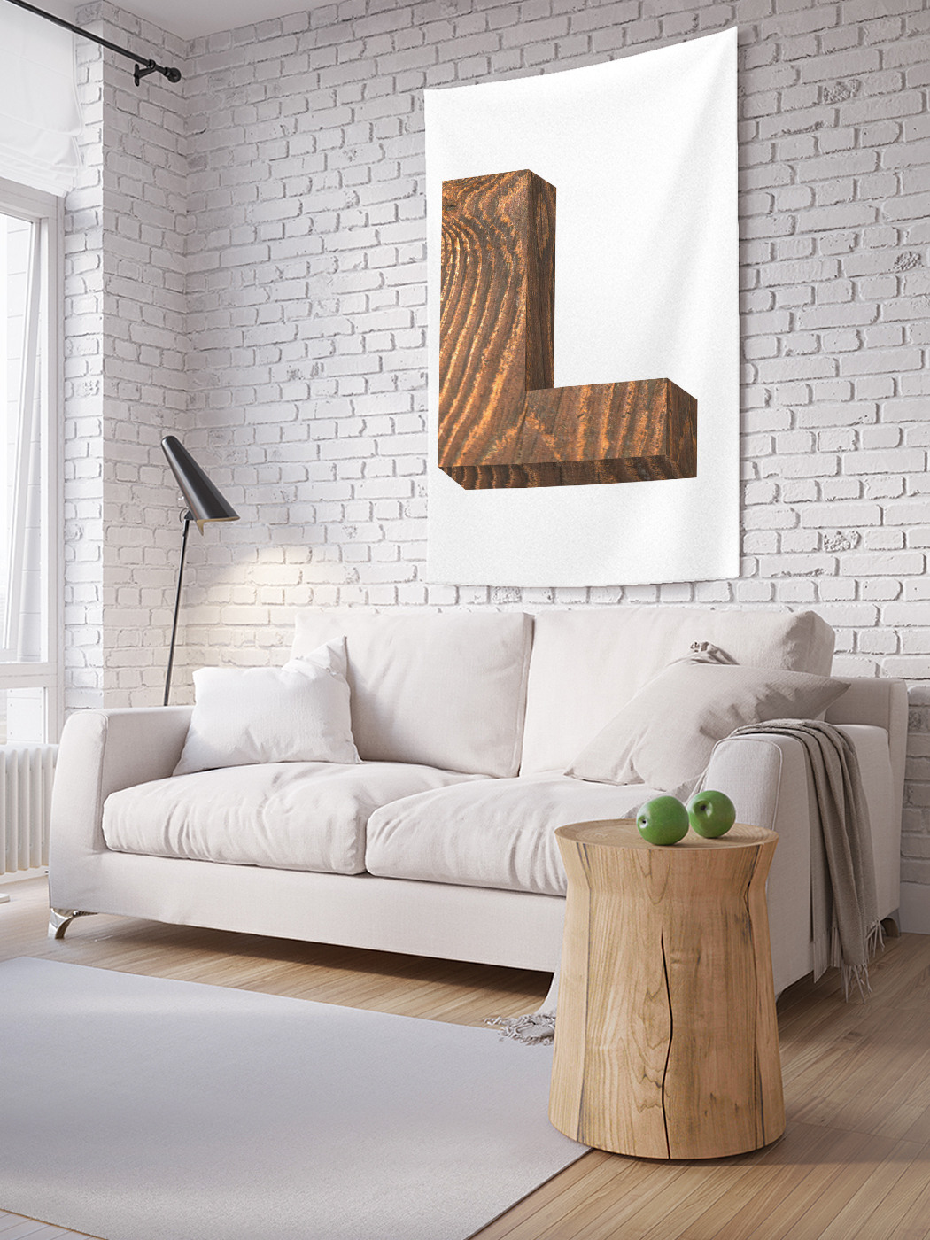 

Вертикальное фотопанно на стену JoyArty L из дерева 100x150 см, L из дерева